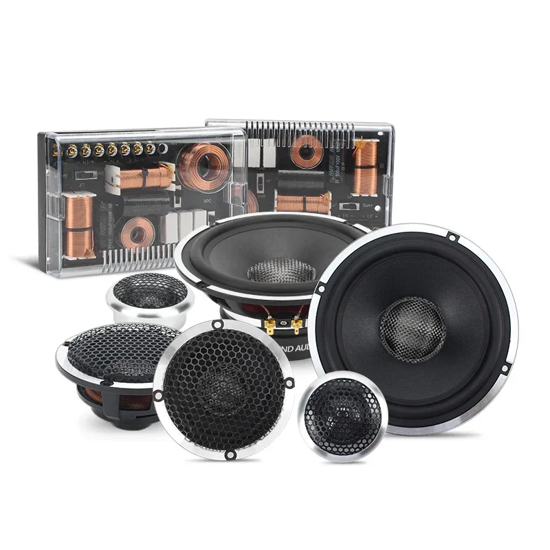 car speaker 6.5 sound equipment speaker 2 way 3 way high quality accessories 90dB woofer component speakers