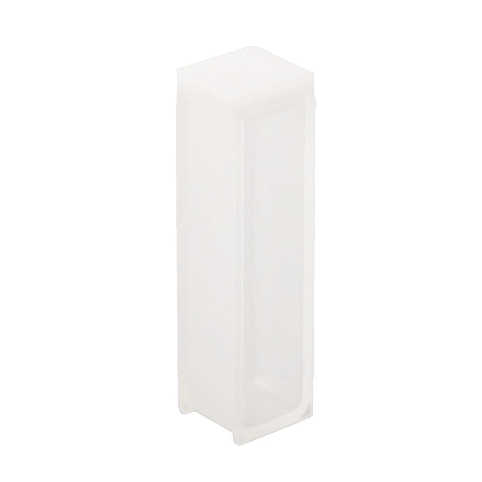 Transparent Quartz Cuvette Set Spectrophotometer Cuvette Optical Path Cuvette Heat-resistant To 600 C Sealed Silicone Cover