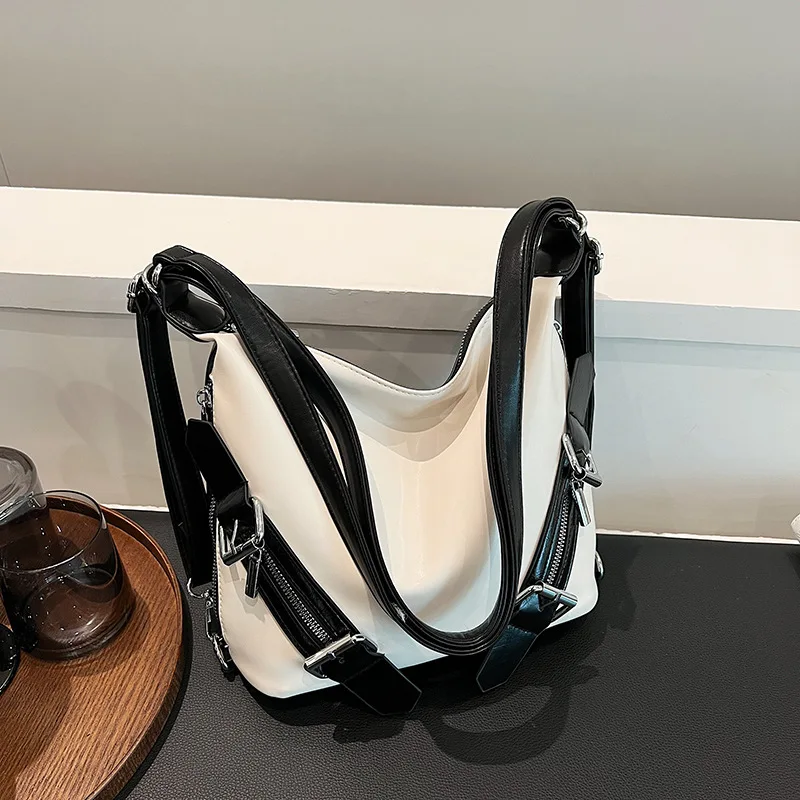CGCBAG casualowa torba na ramię dla kobiet luksusowa marka estetyczna torba na ramię wysokiej jakości kobiece torebki ze skóry PU
