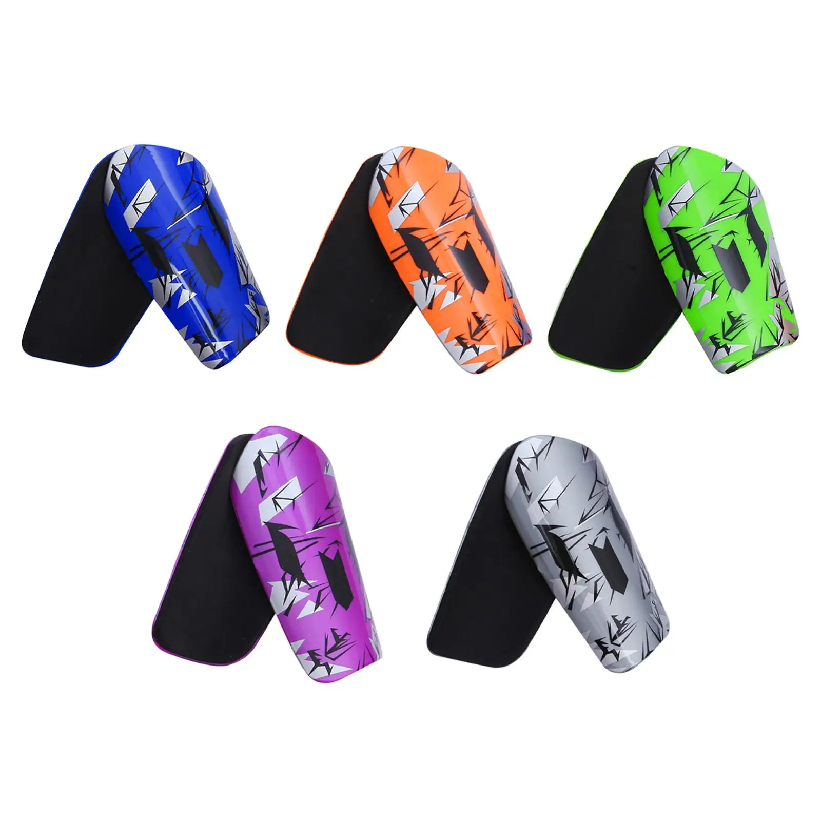 

2x Soccer Shin Guards Leg Protection Equipment Lightweight Cushion Football Shin