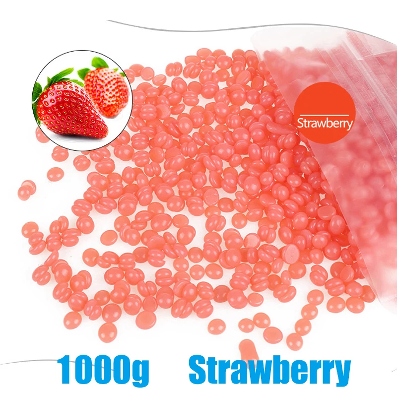 1000g 500g Waxen Wax Bonen Voor Ontharing Full Body Hot Film Harde Ontharingswas Kralen Voor Wax heater Machine Harde Wax Bonen
