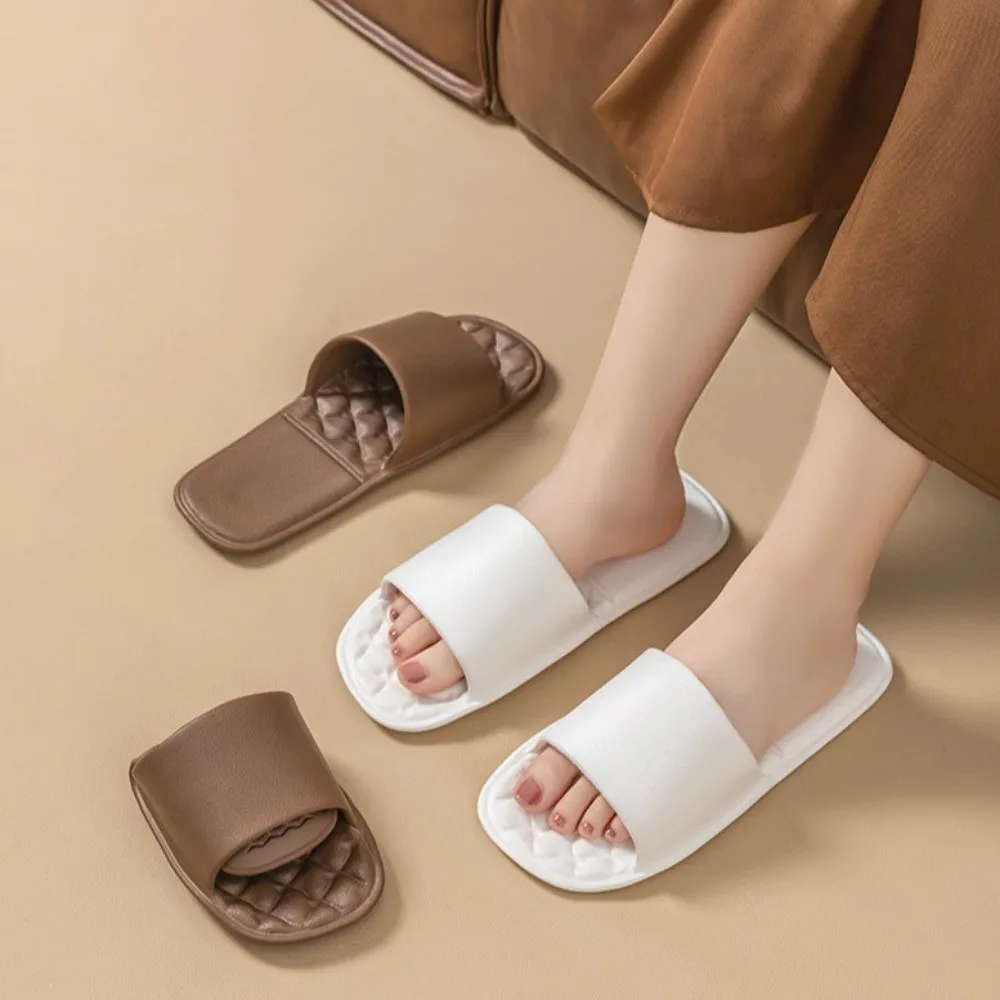 EVA Portable Folding Slippers Anti-Slip Odor-resistant Foldable Travel Slippers with Cushioned Sole Soft Soles
