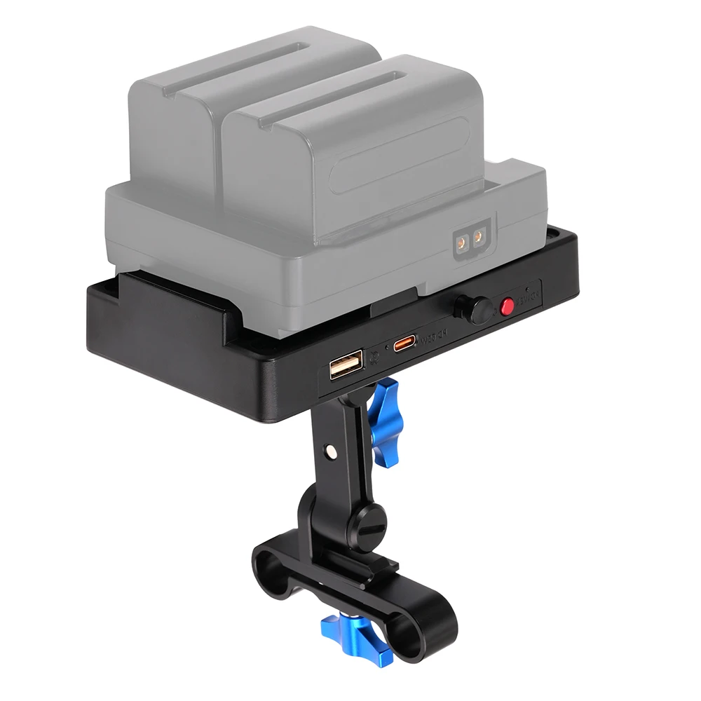 

FOTGA Battery Plate Adapter V Mount Power Supply Systerm WY-VG9-2C Battery Plate Power Supply System V Mount Plate Photography