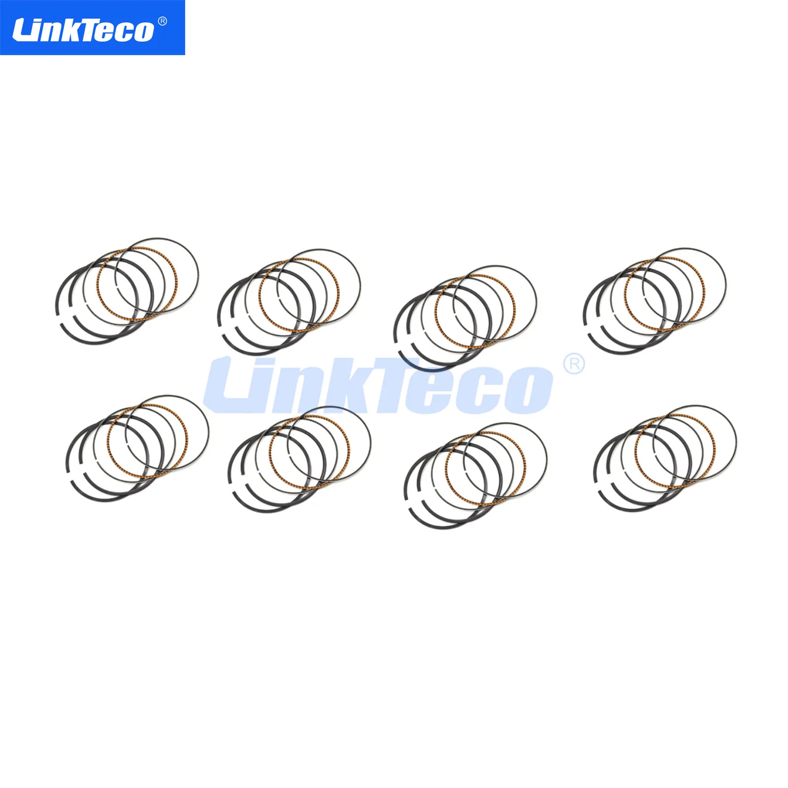 8 x Piston Rings STD For Land Rover LR4 Range Rover Sport Jaguar XF 5.0L AJ133 508PN AJV8 5.0 V8 OE LR028148