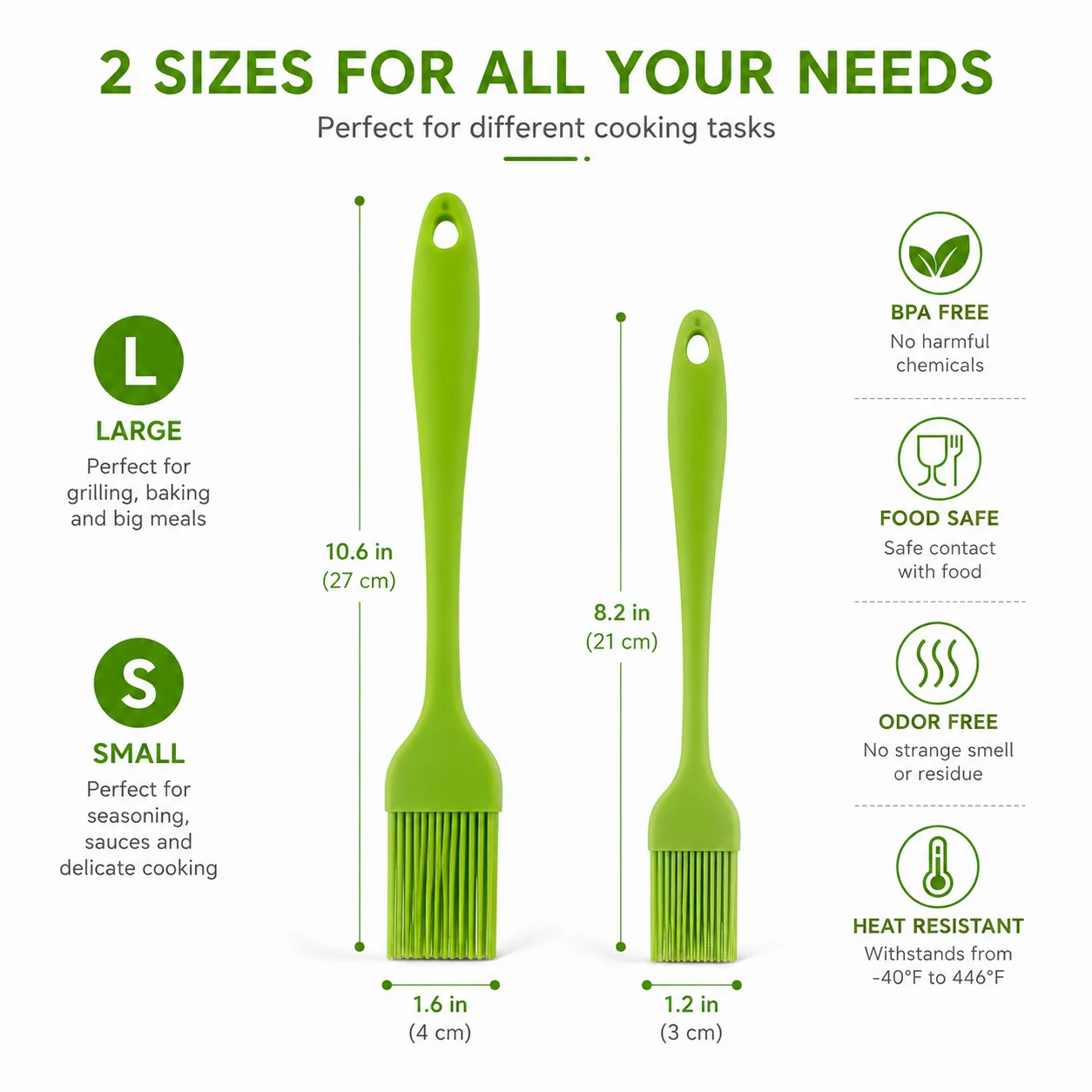 فرشاة سيليكون مقاومة للحرارة و - مراجعة Pastry Brush Silicone وسعره