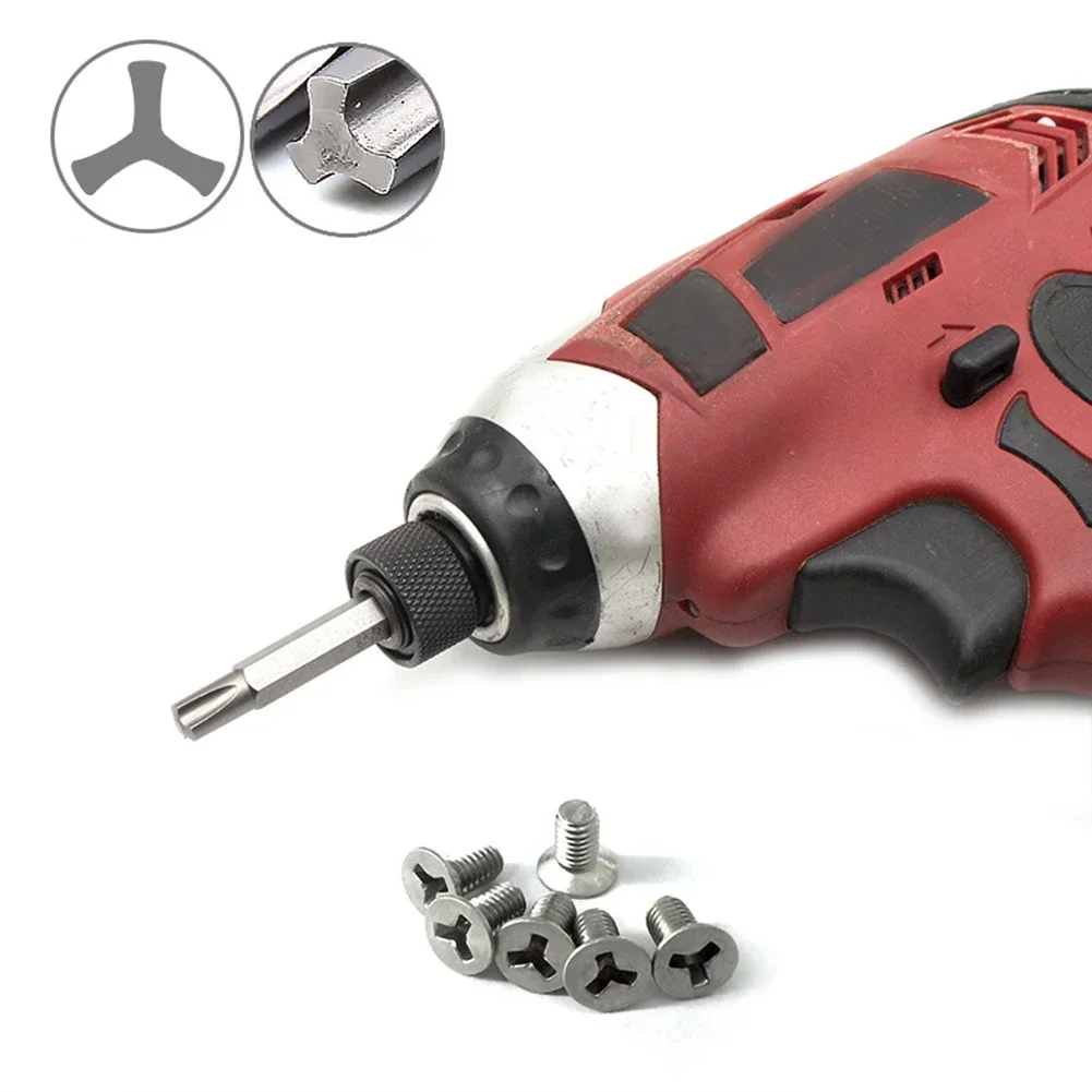 Imagem -06 - Magnético Hex Haste Tri-asa y Ponta Cabeça Chave de Fenda Bits Conjunto Multi-ferramenta Bits para Chave de Fenda Ferramentas Manuais Peças 50 mm