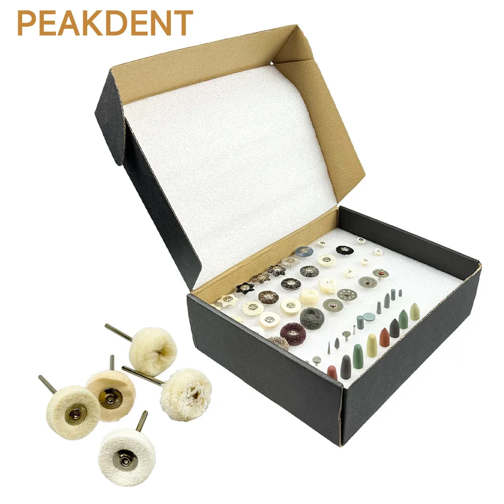 

Dental grinding and polishing kit for grinding or polishing ceramic materials suitable for DIY enthusiasts and dental tools