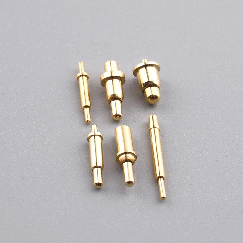 10PCS/Lot Pogo Pin Spring Probe Connector Battery Spring Loaded Contact SMD Needle PCB Height 3/3.5/4/4.5/5/5.5mm Test Probes