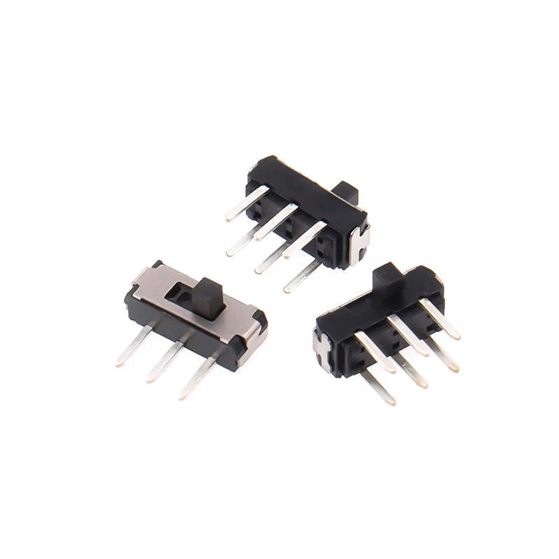 20PCS Toggle Switch SS12D SS12F SS13D SK23 SK22 PS-22 MSS-22D MSK 12D19 Miniature Slide Switch Toy Power Switch In Common Use