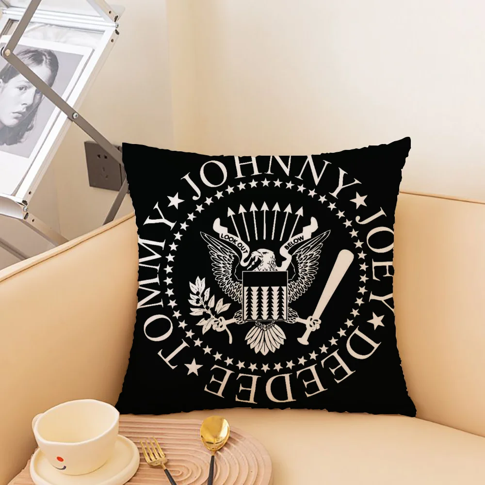 Pillow Cover Pillowcase Cushion Cover Ramones Decorative Sofa Cushions Covers for Living Room Pilow Cases Bed Pillowcases 50x50