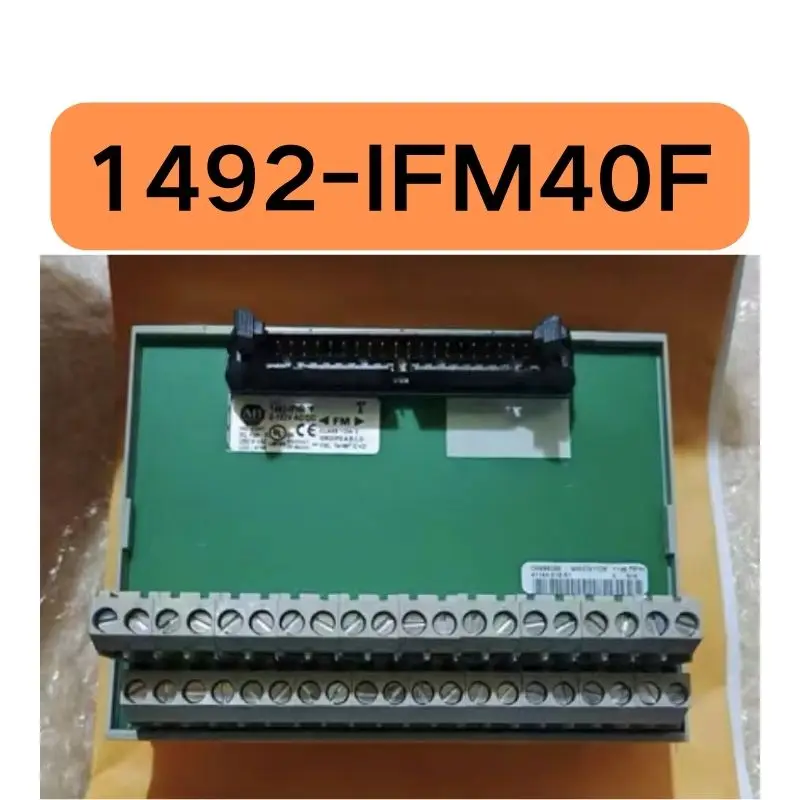 

Б/у терминальный модуль 1492-IFM40F протестирован, и его функция не будет повреждена