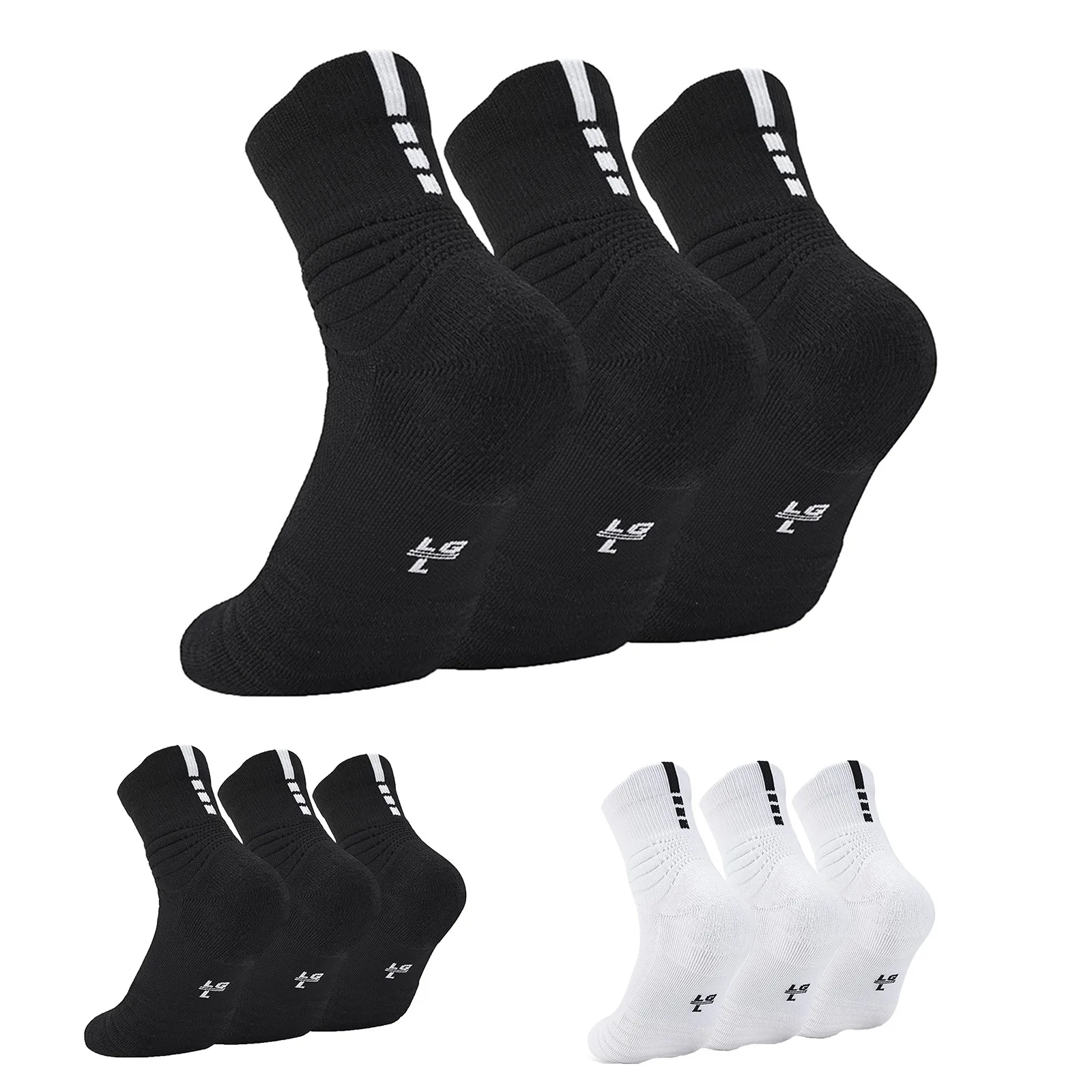 

Женские носки, 3 шт., баскетбольные носки, мягкие спортивные спортивные носки для мужчин и женщин, chaussettes femmes