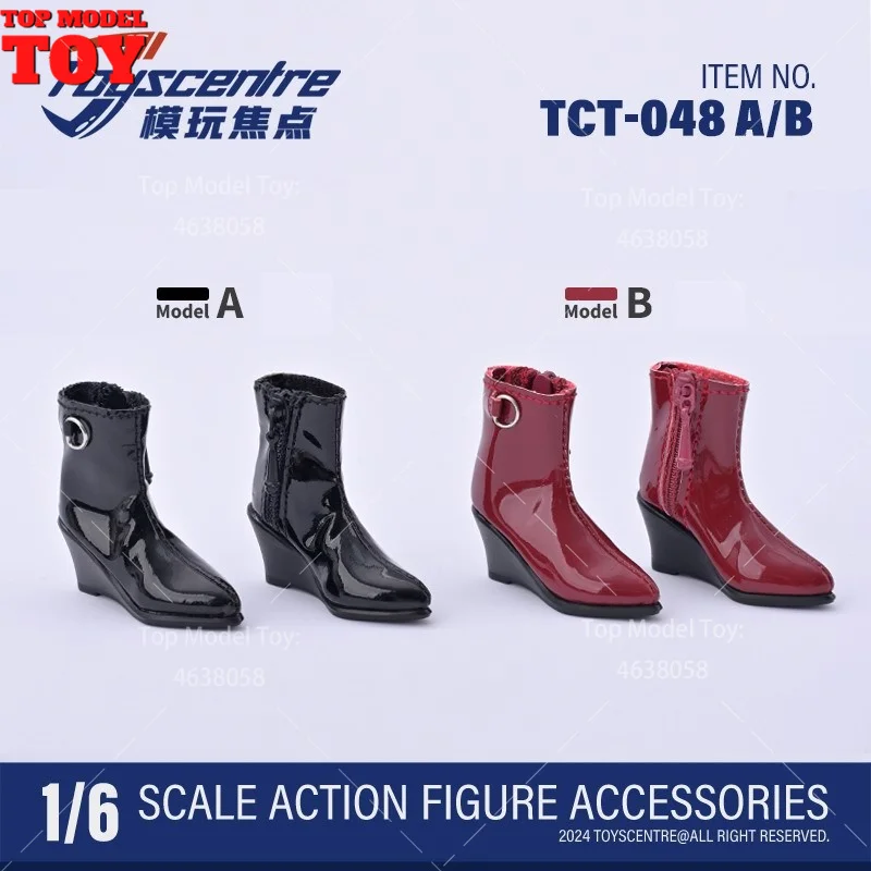 Toyscentre TCT-048 TCT-053 1/6 Hoge Hakken Laarzen Holle Schoenen Slippers Model Fit 12 ''ZYTOYS Vrouwelijke Soldaat Action Figure Body