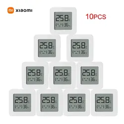 Xiaomi Smart LCD Screen Digital Thermometer 2 10pcs Mijia Bluetooth Temperature Humidity Sensor Moisture Meter Mijia App