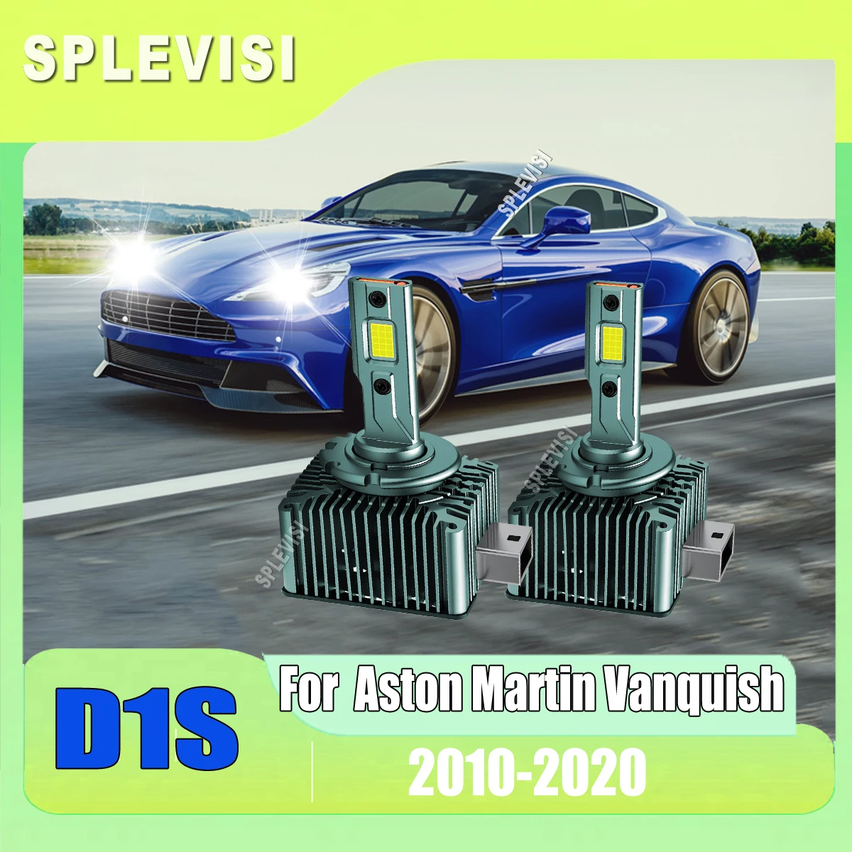

D1S Led CSP Auto Headlight Lamps For Aston Martin Vanquish 2010 2011 2012 2013 2014 2015 2016 2017 2018 2019 2020