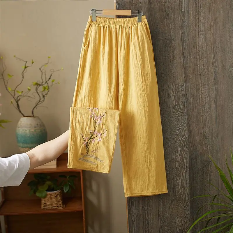 

Plus Size Women's Casual Comfortable Women's Clothing Cotton Linen Office Lady Fashion New Arrival Trendy