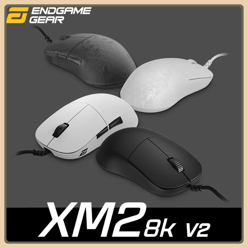 Endgame gear xm28kv2 Mouse Wired 30000dpi Lightweight Mice Paw3950 8K Rechargeable Gaming Mouse Customised PC Office