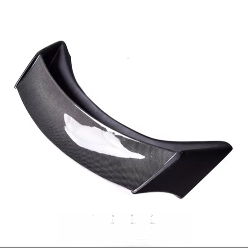 High Quality AM Style Partial Carbon Fiber Rear Spoiler Wing With CF Blade FRP Base Body Kit Fit For Z34 2009-2020