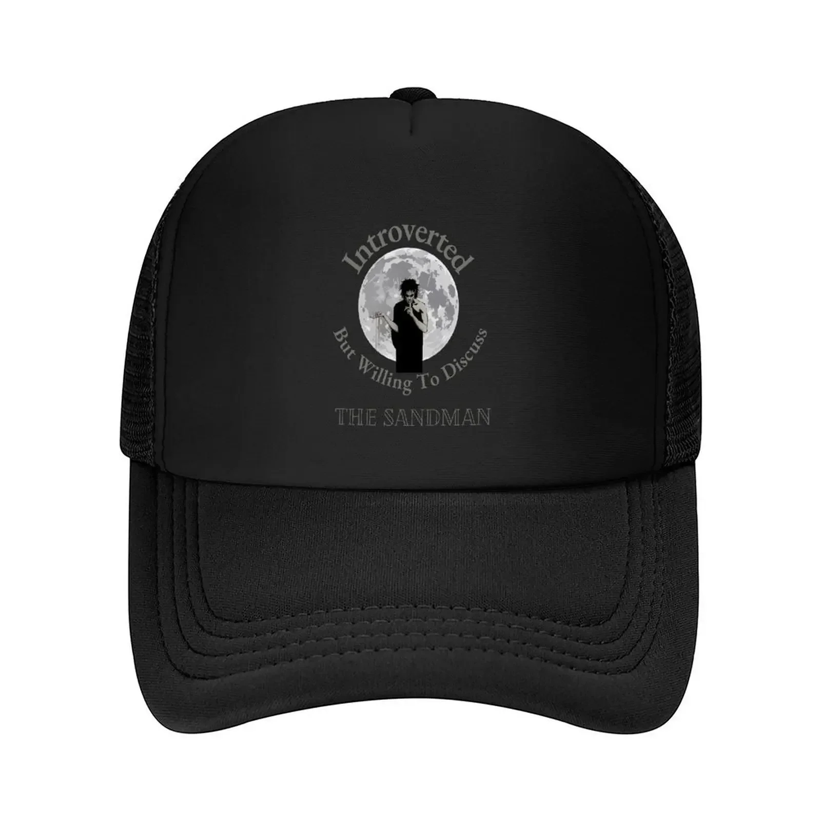 2026 Introverted But Willing To Discuss The Sandman Baseball Cap funny hat Visor Sun Hat For Children sun caps Men's Baseball Wo