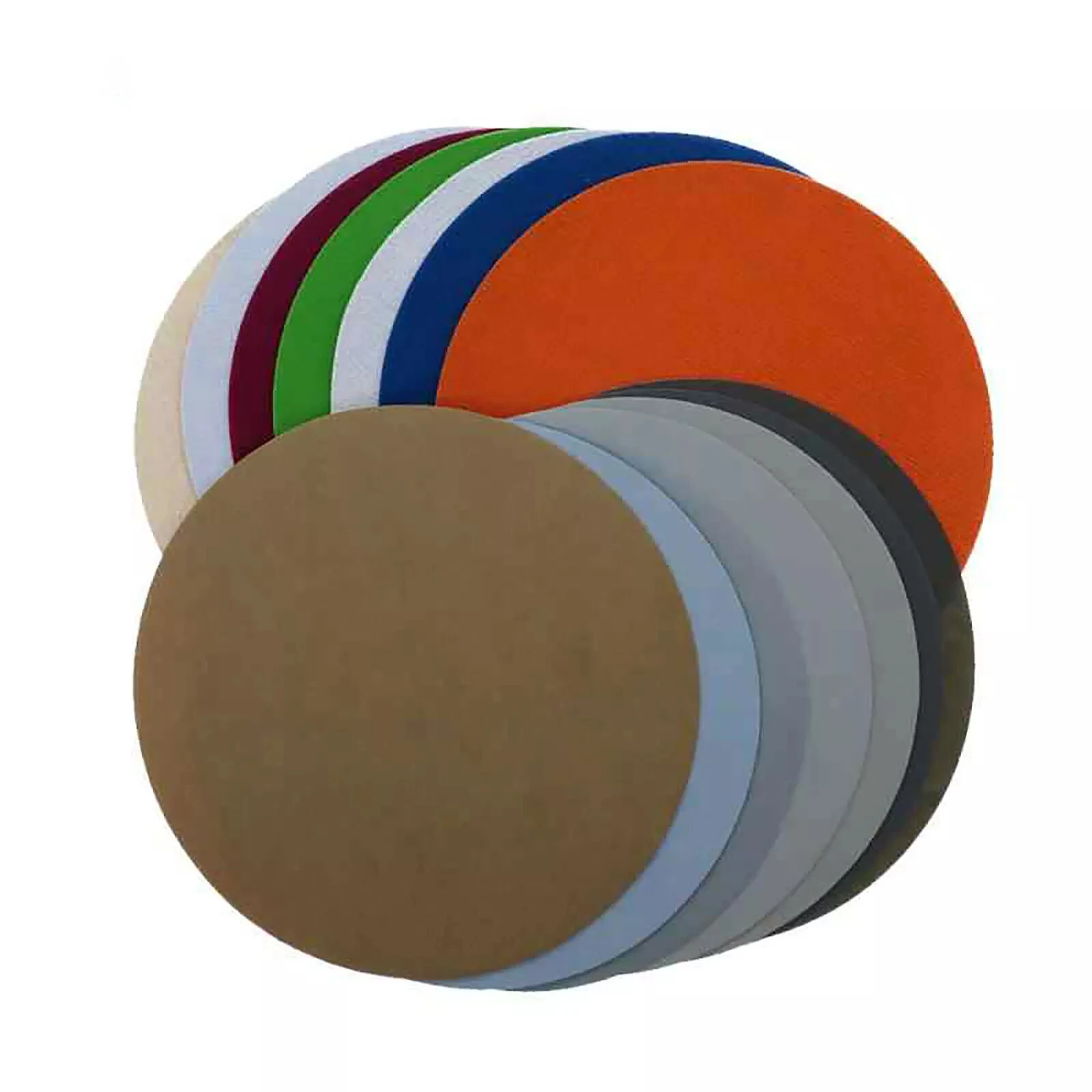 5/10/20/50/100 Uds 5 pulgadas 125mm papel de lija gancho y bucle disco de lijado agua/papel de arena seca herramientas abrasivas 60 80 100 120 150 ~ 10000Grit