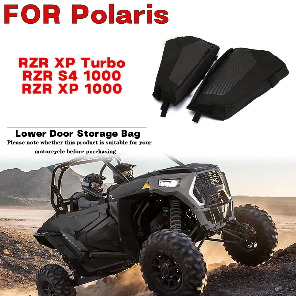 

For Polaris RZR XP 4 1000 LE/4 Turbo S 2014-2023 Motorcycle modification accessories UTV Lower Door Side Panel Storage Bag