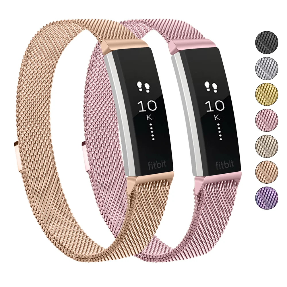 Metal Strap For Fitbit Alta HR Band Magnetic Adjustable Watchband Wrist Bracelet For Fitbit Alta/Alta ACE Replacement Accessory