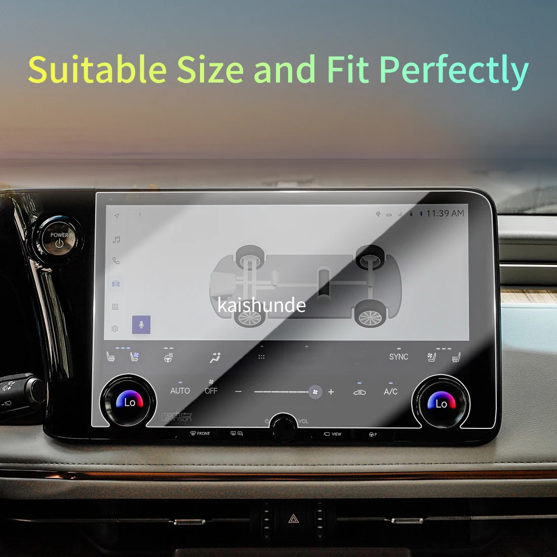 Car Stickers Meters Protector For 26 LEXUS LM Tempered Glass Protective Film Display Navigation Vehicle