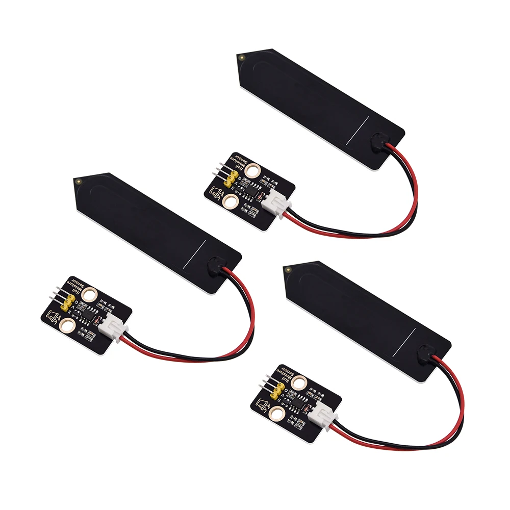 3PCS keyestudio Soil Humidity Sensor Detect Soil Humidity For Arduino Raspberry Pi Control Chip TLC555 Resistive Sensors