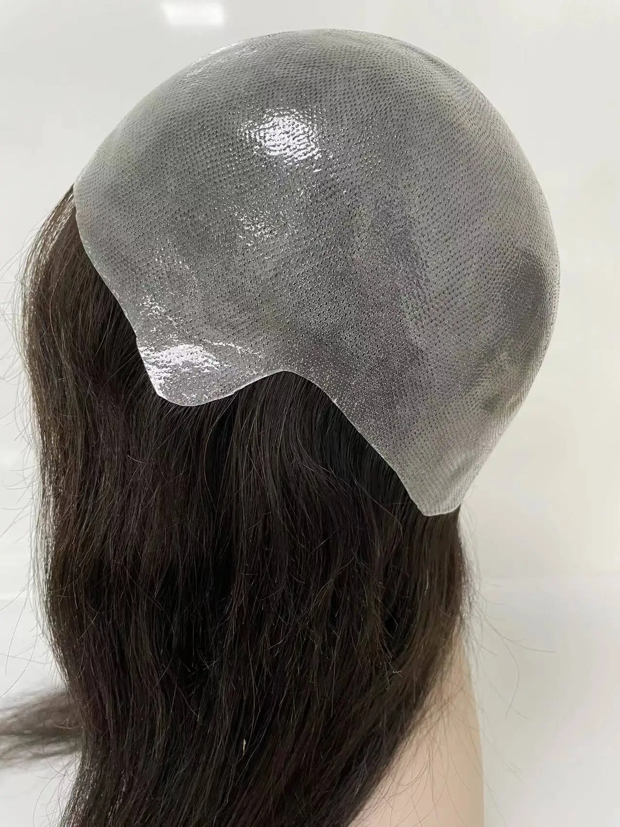 Perucas judaicas duráveis das mulheres 100% peruca das mulheres do cabelo humano fácil manter e limpar perucas completas do cabelo humano da base