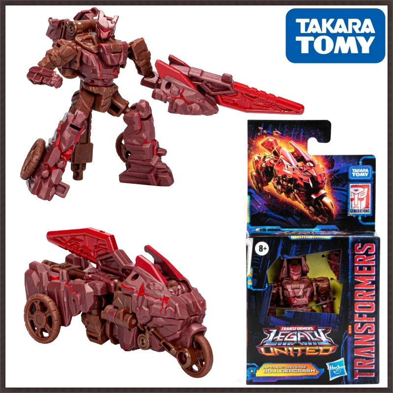 Takara Tomy Transformers G Series Legendary United CR Level Bouldercrash Figurka Model Anime Akcja Deformacja Robot Samochód Prezent