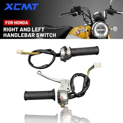 Motorcycle Right and Left Handlebar Switch and 22mm Handle Grips For Honda Z50 Z50A Z50J Z50R Mini Trail Monkey Bike Parts