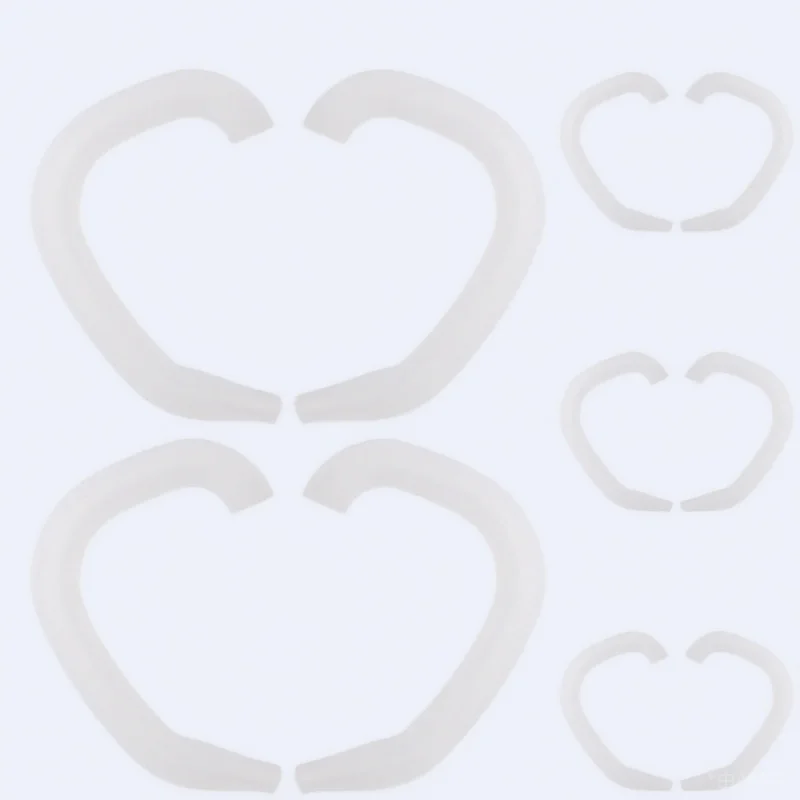 

5 Pairs Ear Auricle Corrector Silica Gel Defenders for Baby Kids Protruding Ear Shaping Support White External Correction Tool