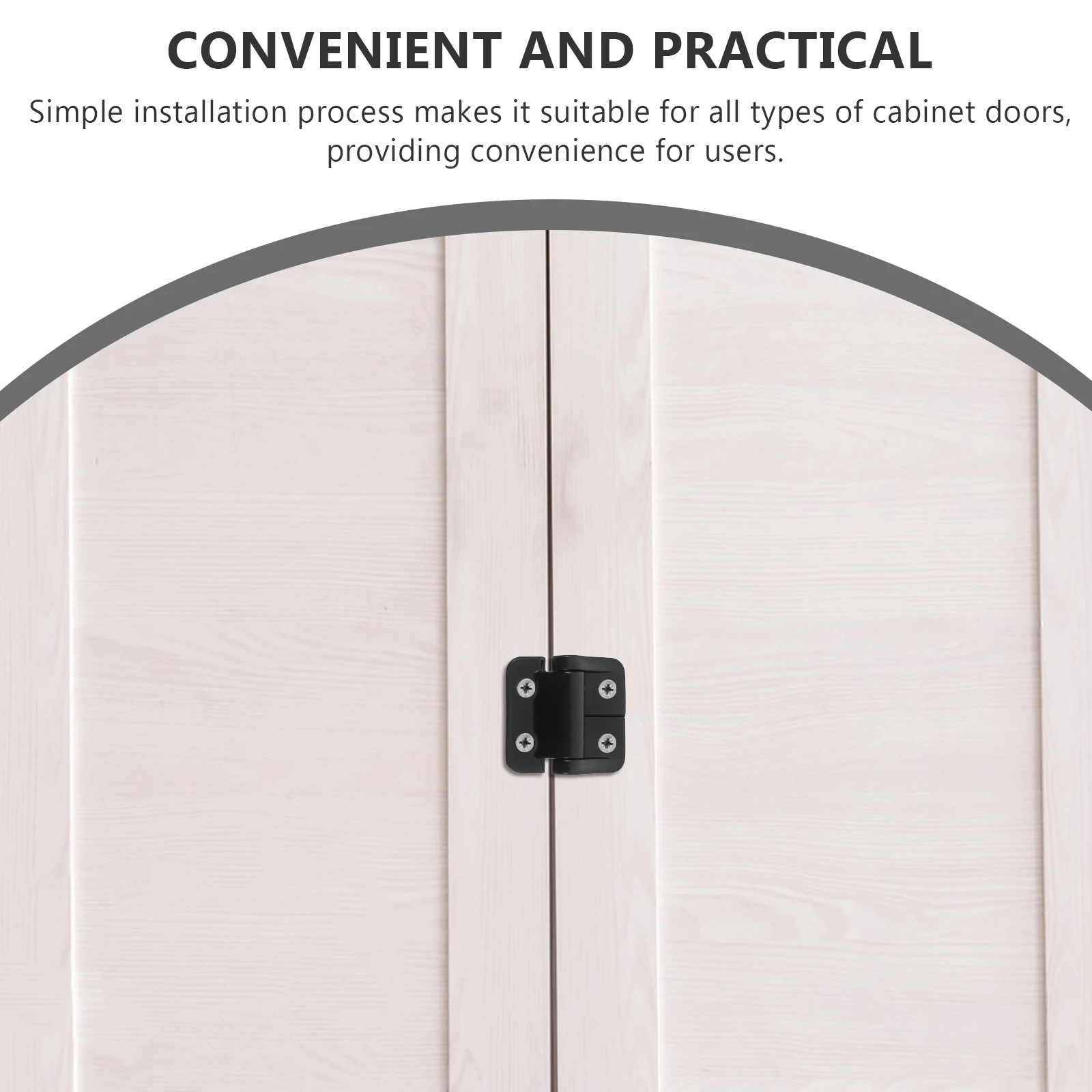 

Torque Hinge Door Hinges Cabinet Hardware Corner for Doors Damper Close Cupboard Metal