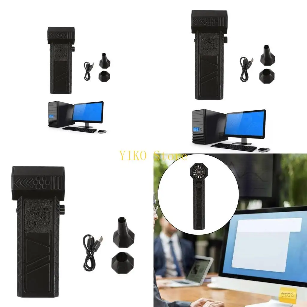 

K32C Пылесосы со сжатым воздухом для ПК Перезаряжаемые воздуходувки 130000 об/мин для ноутбуков Клавиатуры Электроника Компьютер