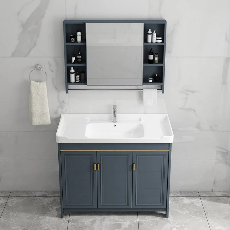 ألومنيوم مساحة، خزانة حمام، غسيل الوجه، متكامل، مرحاض، مغسلة #3