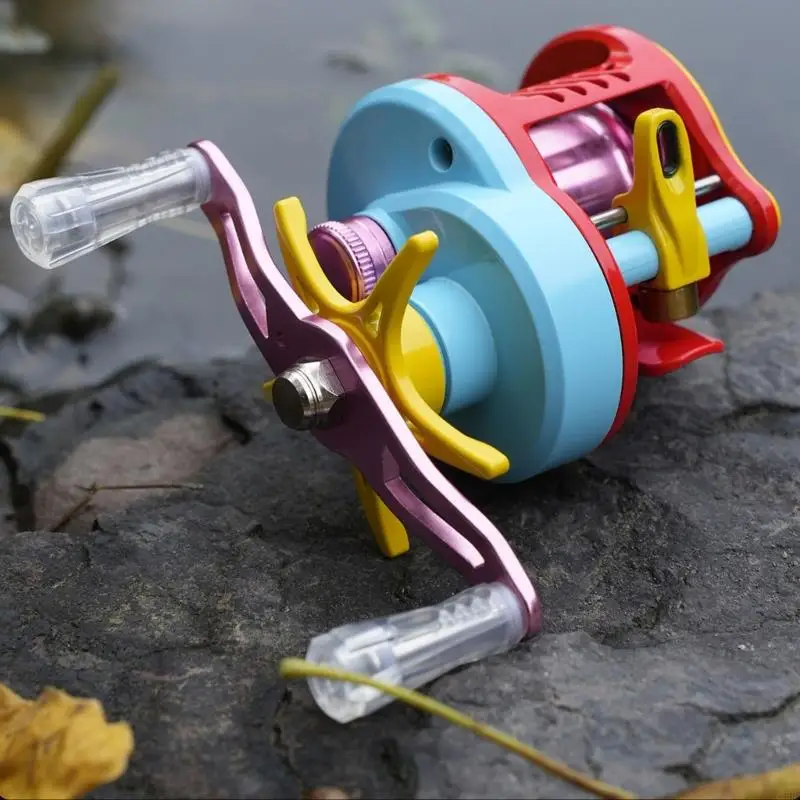 

Colorful Baitcasting Fishing Reel Portable Rotate Fishing Reel With Electronic Charging For Smooth Casting 69HD