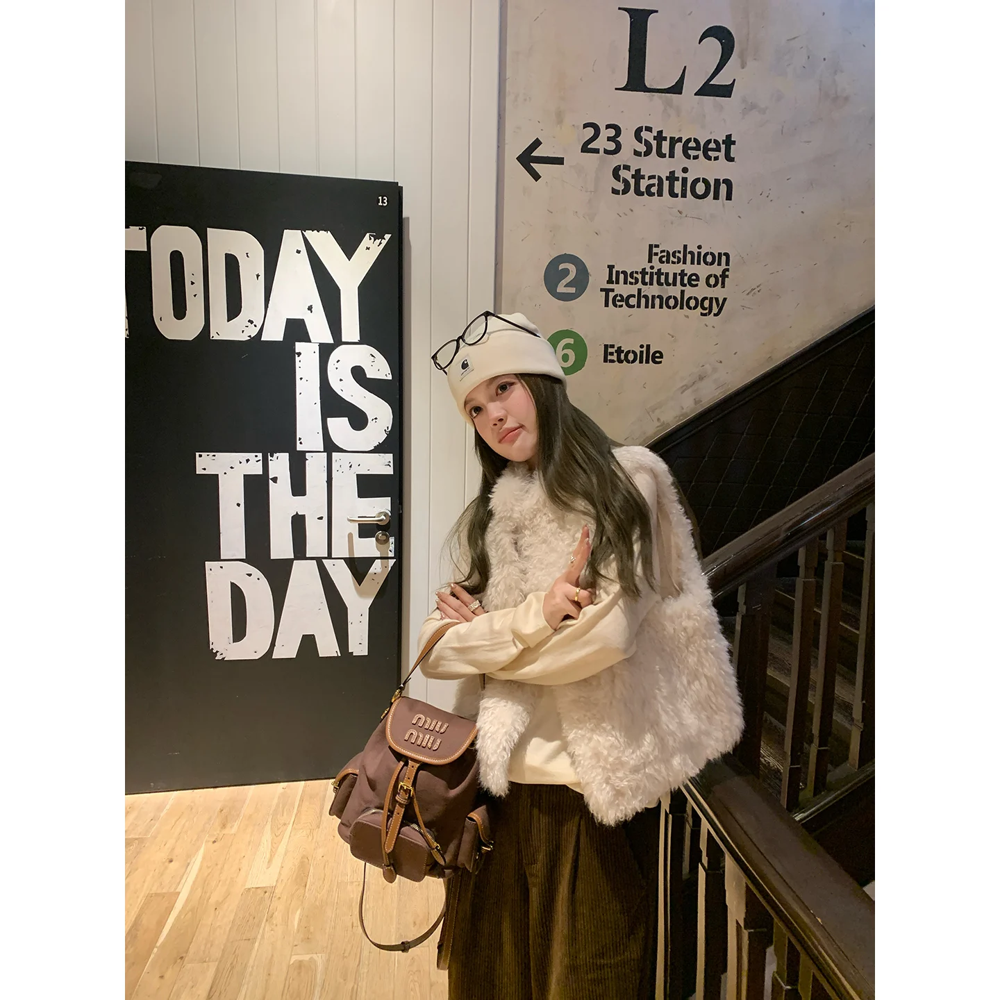 

Экологичный жилет из искусственного меха от Cookiedaily: Имитация кашемира, роскошное ощущение, молодежный женский модный жакет для повседневной носки