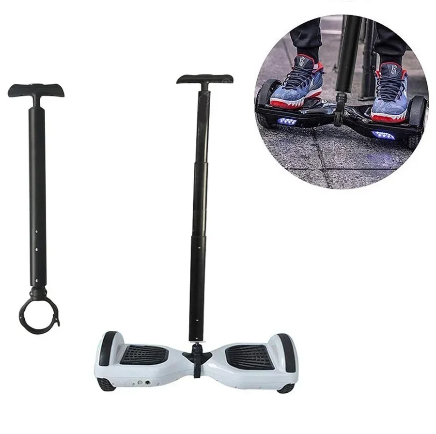 Adjustable Self Balancing Scooter Handle Armrest Hoverboard Handlebar Extendable Pull Rod