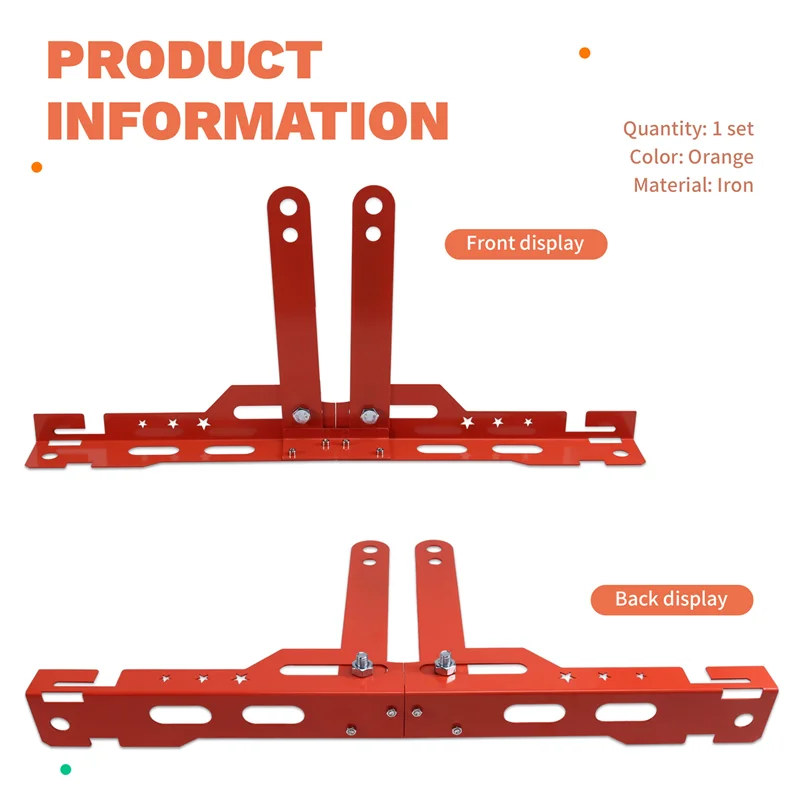 AB56-Car Wheel Alignment Tool Plates Adjustable Automotive Wheel Leveling Aligner Wheel Alignment Tool