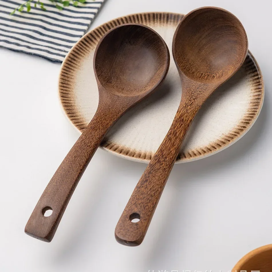 Natural Chicken Wing Wooden Spatula Kit, Kitchen Utensils Non-stick Pan Wooden Spatula Wooden Spoon Manufacturers Wholesale