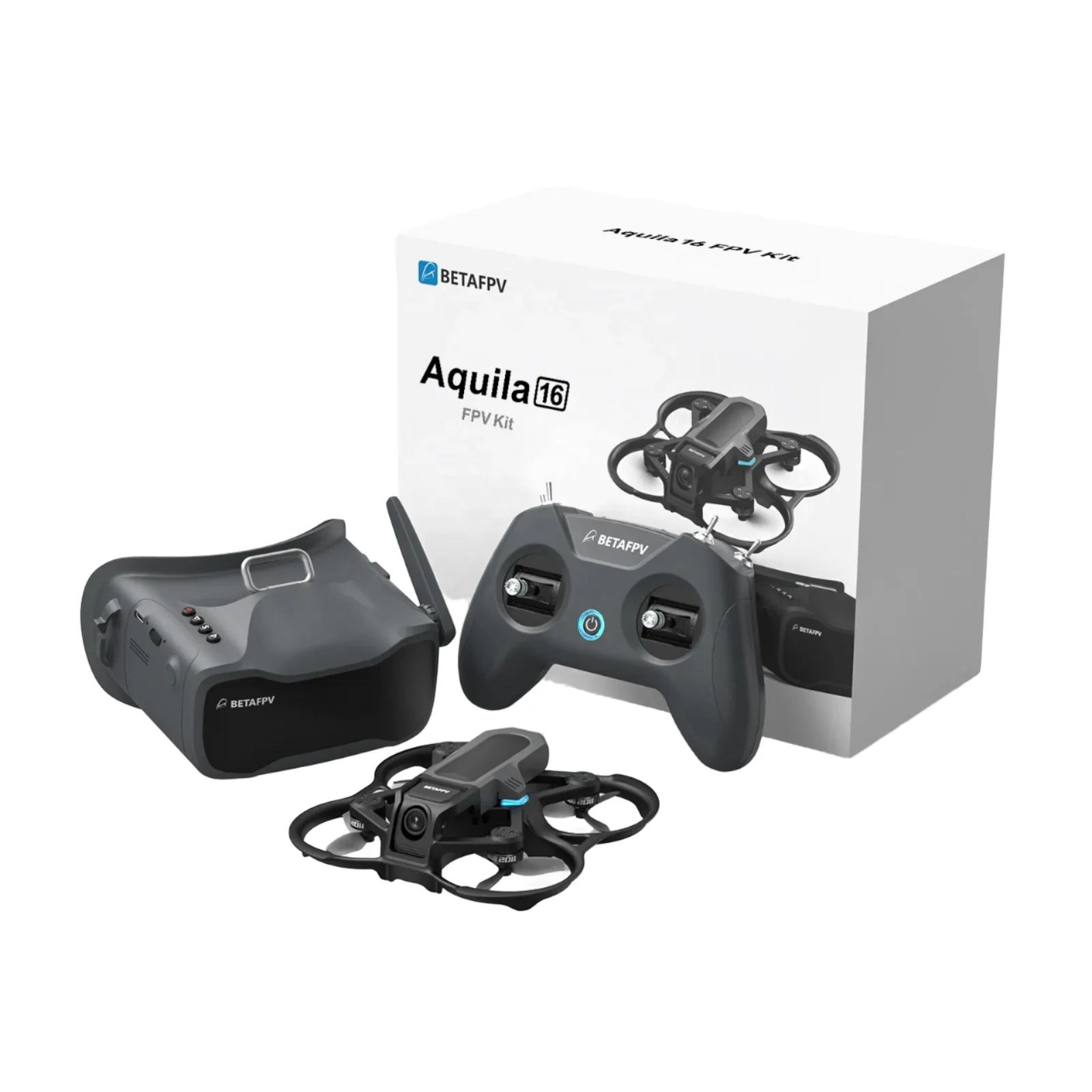 

BETAFPV Aquila16 Бесщеточный комплект FPV 2024 ELRS 2.4G FPV Квадрокоптер с пластиковыми и металлическими аксессуарами