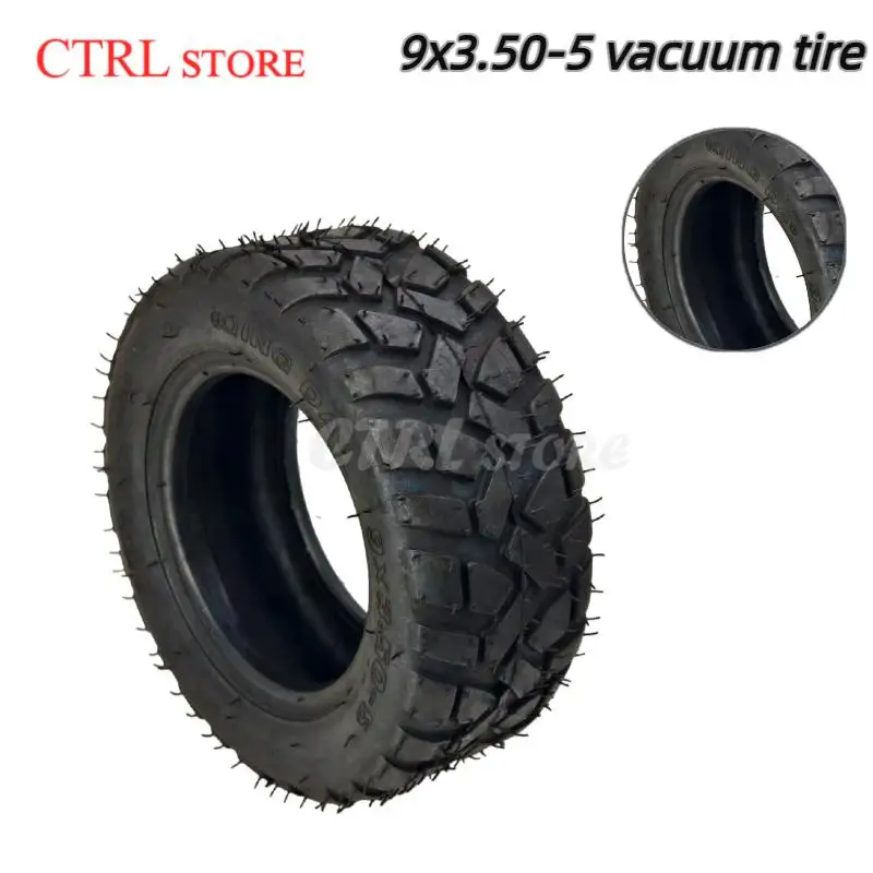 9x3.50-5 Vacuum Tyre Tubeless Tire good quality 9 Inch Wear-resisting for Electric Skateboard Scooter, Snow Sweepe Parts Hot