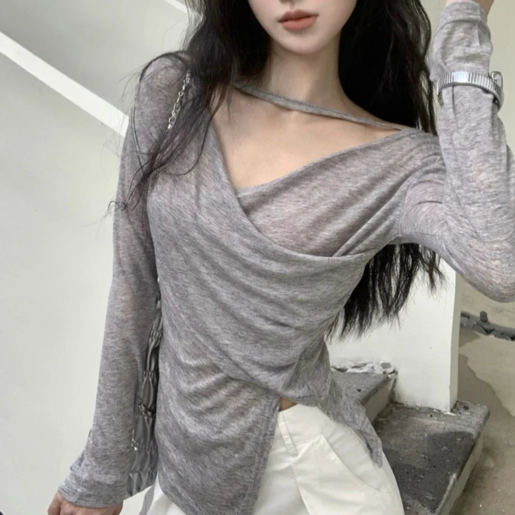 

Casual Wear Fashion T-shirt Casual Outing Women's Spring Autumn Wear Autumn Fashion Commuting Style Daily Wear