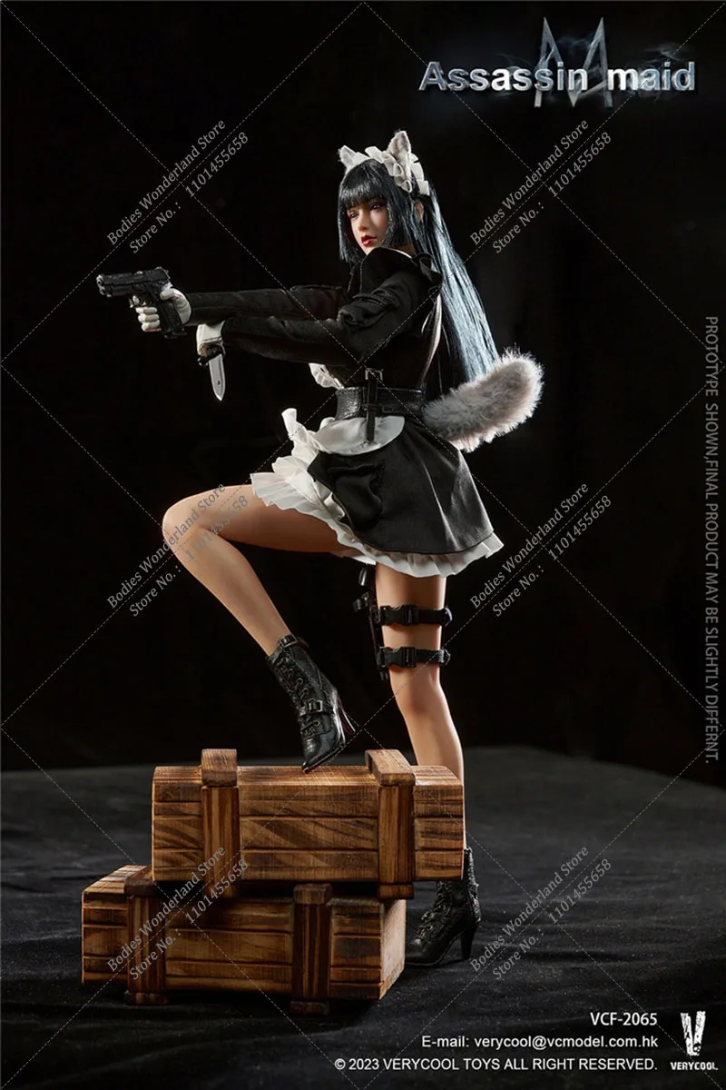 2024 Q1 VERYCOOL VCF-2065 1/6 Assassin Maid Michelle 12-inch Female Medical Action Figure Silicone Seamless Body Full Set Toys