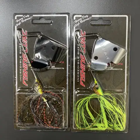 1 पीस नई स्टाइल 25.5G स्पिनरबैट ब्लेडेड स्विमबैट जिग हेड सिलिकॉन स्कर्ट कार्प फिशिंग बज़ बैट मेटल स्पून जिगिंग ल्यूर 9019 10 best sales बज़ चारा - №2