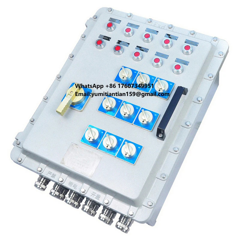 Ex Flameproof Metal Aluminum Explosion Proof Enclosure Used in  Hazardous Ex Proof Enclosure for Access Control