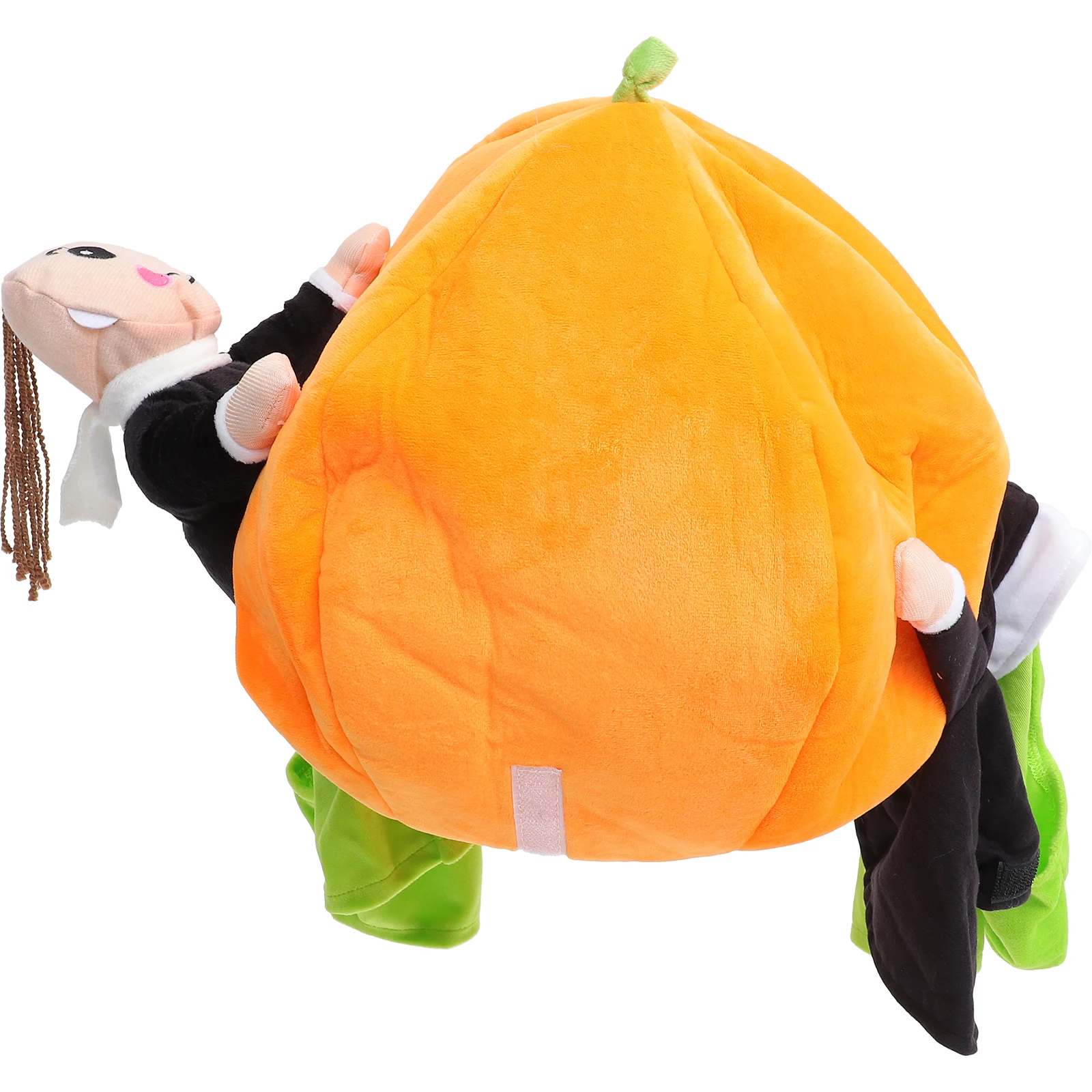 

Furry Pumpkin Transformation Outfit Dogs Carrying Costume Halloween Ups Costumes