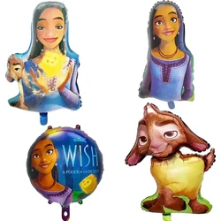 New Disney Wish Foil Balloon Birthday Party Decoration Wish queen sheep Foil Balloon Baby Shower Kids Toys Gift