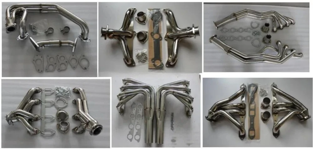 UNILITE SS304 Abgaskrümmer-Krümmer für N issan TB48 mit V-BAND