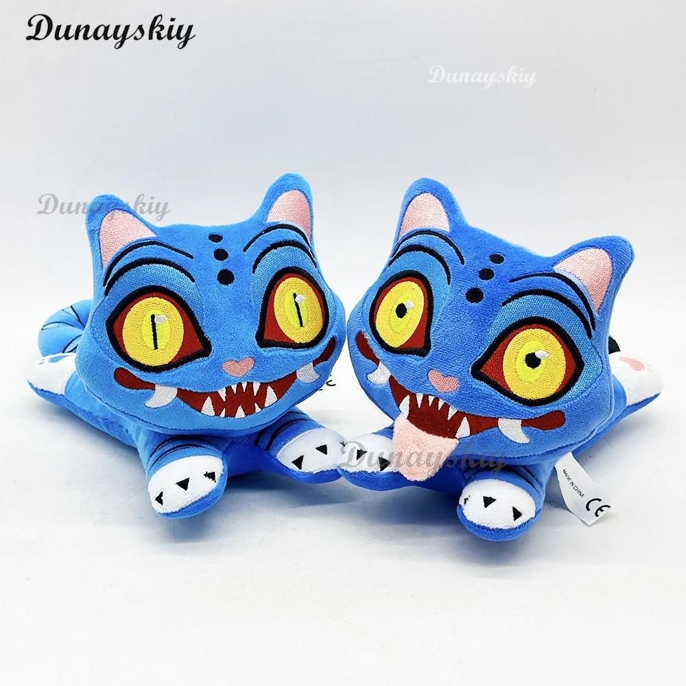 Movie Kpop Demon Game Hunters Blue Tiger Plush 20/25cm Magpie Hat Bird Animal Cosplay Peluche Rumi Mira Zoey Jinu Cos